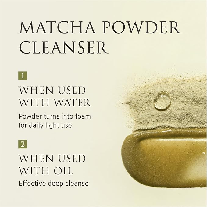 YUNJAC Whole Plant Daily Foam & Exfoliant (2.82 oz) – Matcha Facial Cleanser, Gentle Enzyme Foam, Suitable for Sensitive Skin, Korean Skincare, Rich Lather, Makeup Remover