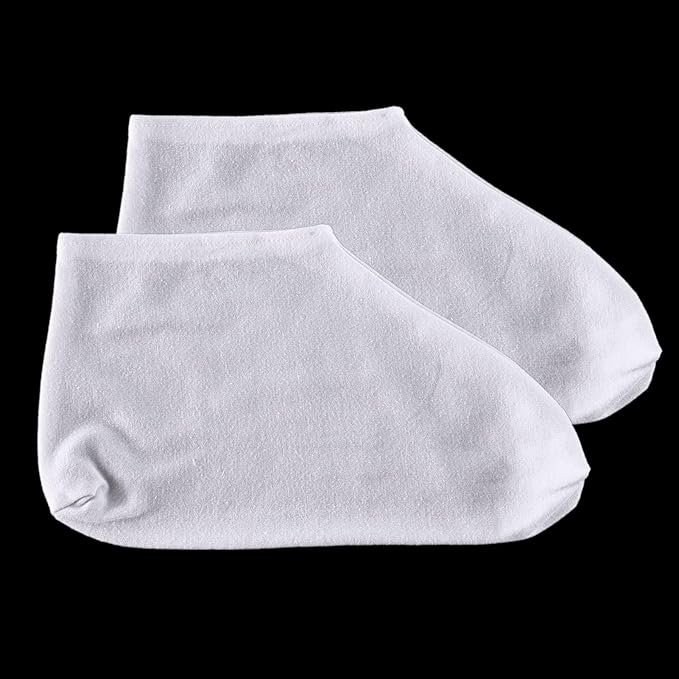 8 Pairs Dry Feet Healing Socks for Men and Women Lotion Moisturizing Socks Spa Overnight Absorbing for Dry Cracked Feet (Under Size 6, Count, 16.0)