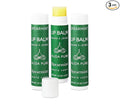 Spearmint Lip Balm Collection, Vegan Set, Beeswax Free, with Organic Jojoba and Avocado Oil, Vitamin E, Natural Moisturizer for Dry, Chapped Lips, 3 Tube Set