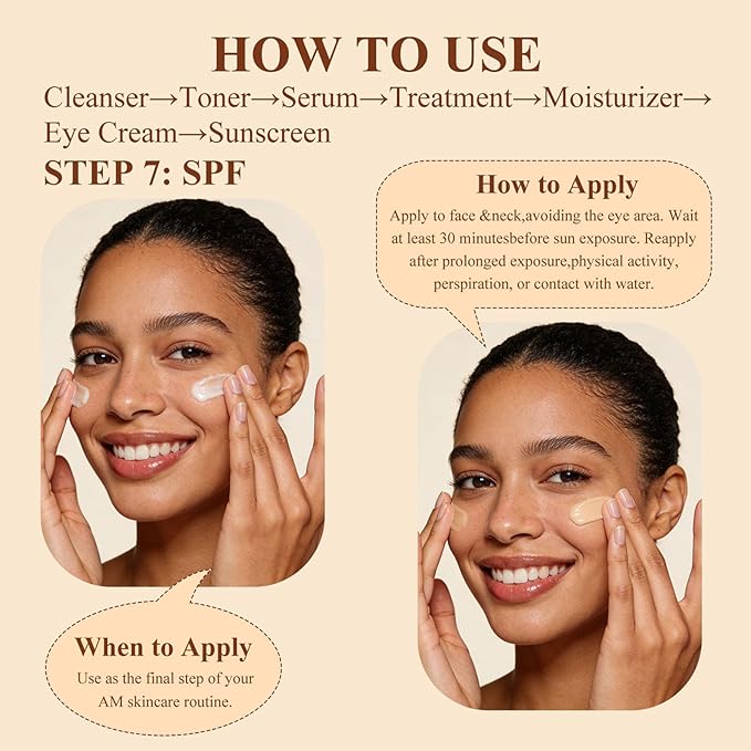 Tinted Moisturizer,Anti-Aging Tinted Face Moisturizer SPF 46 | Broad Spectrum SPF Protection, Hydrating Dewy Universal Tinted Moisturizer, 1.7oz/50ml