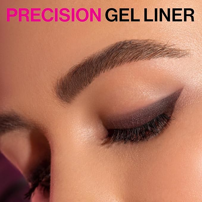 wet n wild Mega Last Breakup Proof Retractable Eyeliner - Ultra-Fine Brush, Waterproof,16-Hour Long-Lasting Wear - Cruelty-Free & Vegan - Black (Pack of 2)