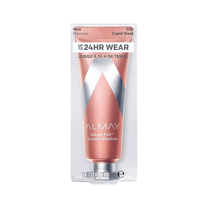 Almay Velvet Foil Cream Shadow, Cupid Glaze, 0.36 fl. oz., metallic eyeshadow