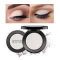 Single White Eyeshadow Handmade Goth Eye Sahdow Makeup Palette for Halloween Pigmented Long Lasting White Matte Eyeshadow-1White