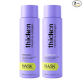 HASK Shampoo + Conditioner Set | Color Safe, Sulfate-Free, Paraben-Free, Gluten-Free, Cruelty-Free | 16oz each, 2 Pack