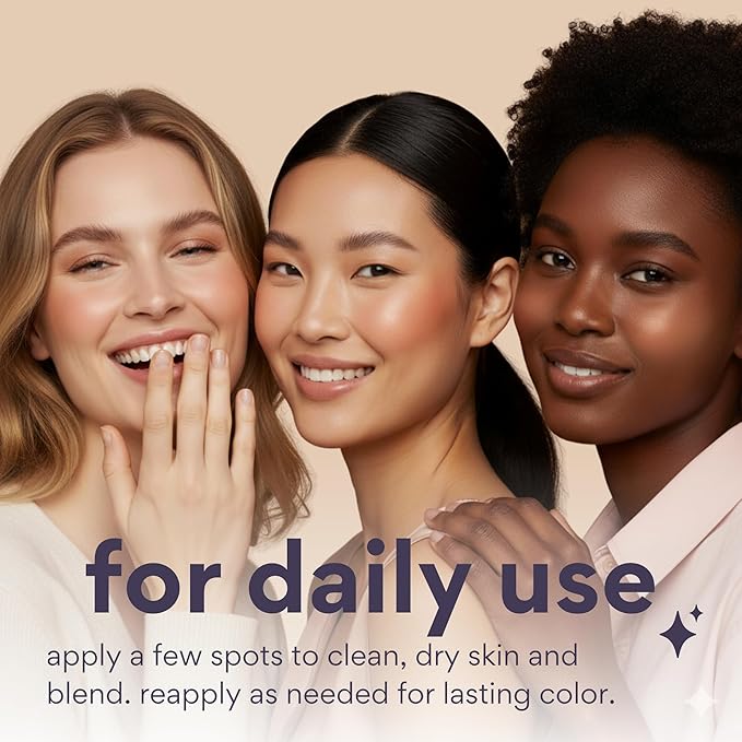dearcloud Miffy Gentle Crush Serum Blush – Liquid Blush for Cheeks with Hyaluronic Acid – Korean Beauty Makeup - .19 fl oz (Apple Crush)