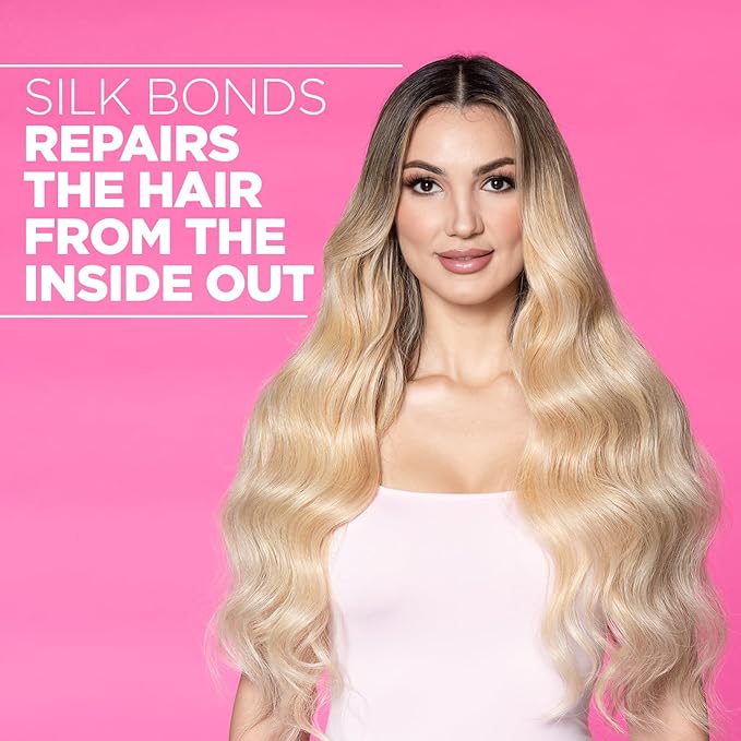 BioSilk Irresistible Collection Silk Therapy Leave-in Treatment, For All Hair Types, Jasmine & Honey Scent, Sulfate, Paraben, & Cruelty-Free, 2.26 Oz