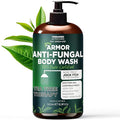 Antifungal Body Wash with Tea Tree Oil | Antifungal Soap Treats Ringworm, Back Acne, Eczema & Jock Itch | Antifungal Body Soap For Men And Women (16.9 oz)