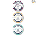 C.O. Bigelow Assorted Salve Tins, Pack of 3 Lip Balm Tins, Coco Vanilla, Apple, and Herbal Mint All Purpose Salve for Lips, Cuticles, Hands & Dry Skin, Lip Balm Set, 0.8 oz
