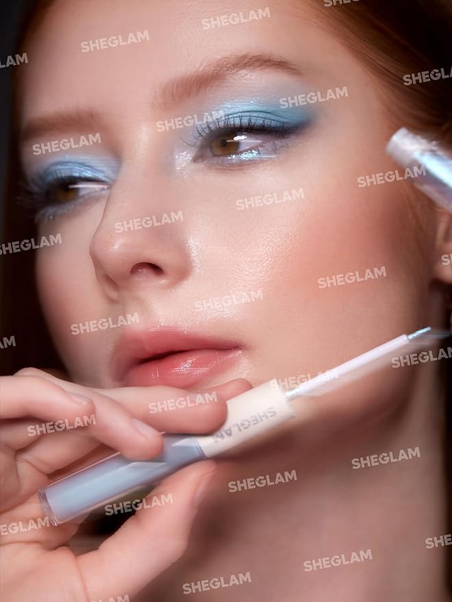 SHEGLAM Silk & Sparkle Double Ended Liquid Eyeshadow-Sky