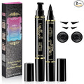 iMethod NEW 2-Pen Winged Eyeliner Stamp - All Eye Shapes, Perfect Wing Cat Eye Liner, Waterproof & Smudge-proof, 8 mm