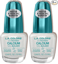 L.A. COLORS Salon Fabulous Nail Treatments, Calcium Nail Builder CNL525 (Pack of 2)