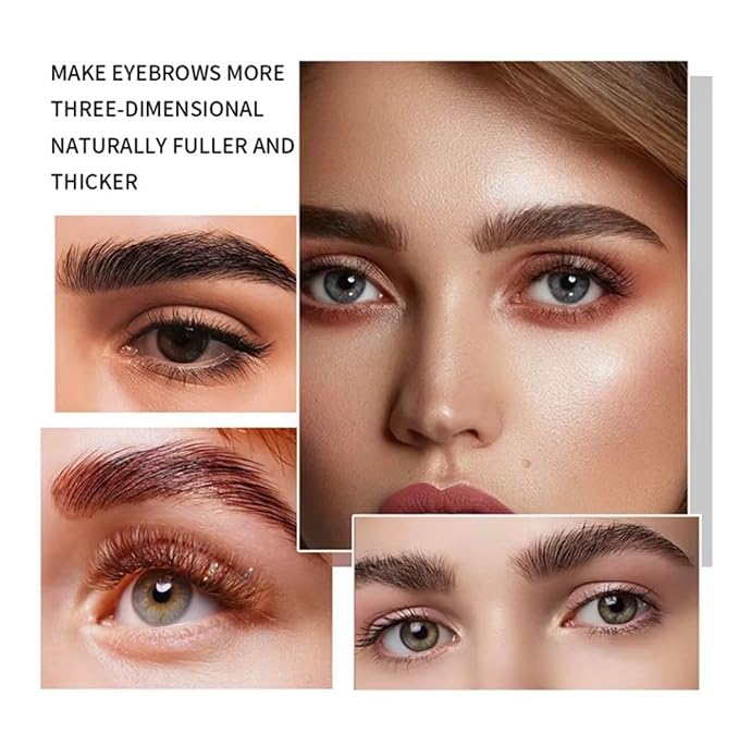 Laminating Brow Gel - Strong Hold Clear Eyebrow Gel for Fluffy Soap Brows, 16HR Long Lasting Brow Lift Look, No Flaking or White Cast