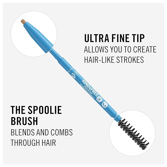 Rimmel Kind & Free Brow Definer, 002 Taupe