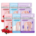 6PCS Foot Peel Mask,Exfoliating Foot Mask for Remove Dead Skin,Hydrating Foot Care Mask,Peel Off Mask for Calluses & Dry Toe Cracked Rough,Quickly Moisturizing & Nourishing Feet