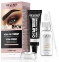 Revers Cream Hair Dye with Argan Oil and Castor Oil, Eyelash and Eyebrow tint , Black Color