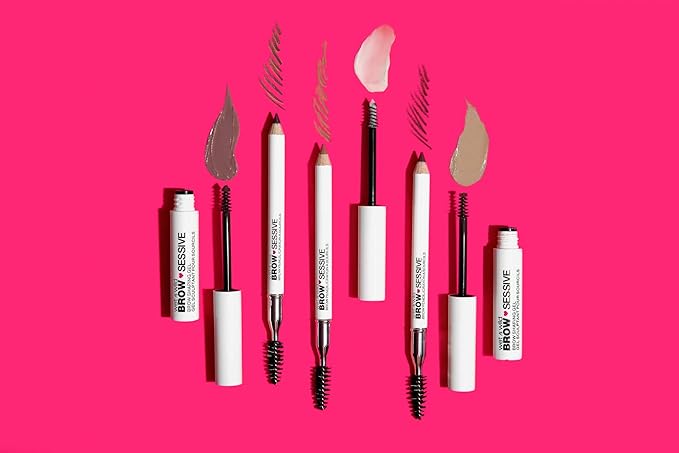 wet n wild Brow-SessiveBrow Pencil, Ultra-Precise Dual Ended Spoolie Brush for Perfect Buildable Blendable Shaping, Natural Lasting Shades for Every Brow, Cruelty-Free & Vegan -Dark Brown (Pack of 2)