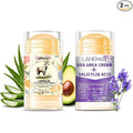 2Pcs Urea Cream 60% for Feet & Dry Cracked Skin, Cracked Heel Repair Stick Maximum Strength Moisturizing Foot & Hand Balm (Lavender)