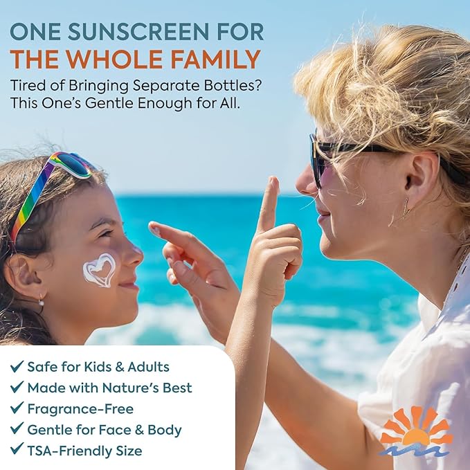 Vigority Tallow Sunscreen SPF 50 for Face & Body – Natural Grass-Fed Beef Tallow, Non-Nano Zinc Oxide – Moisturizing Mineral Sunblock, Non-Greasy & Non-Toxic, Reef Safe for Adults & Kids (3.4 oz)