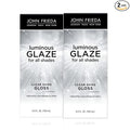 John Frieda Luminous Glaze Clear Shine Hair Gloss, Enhances Color and Adds Gloss for a Reflective Sheen on Color-Treated or Natural Hair, 6.5 Oz, Pack of 2