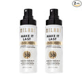 Milani Sunscreen Setting Spray + Primer, Make It Last Sunscreen for Face- SPF 30 UVA & UVB Protection Antioxidant Rich Formula for Broad Spectrum Protection, Prime + Set + Protect, 2.02Fl. Oz - 2 Pack