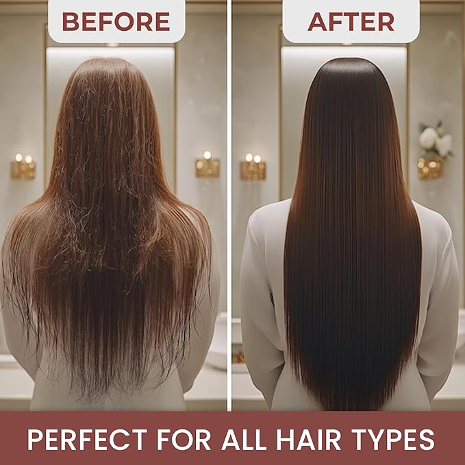 Vitamin E & Collagen Shampoo | Anti Hair Loss, Damage Repair & Growth Formula | Sulfate Free Hair Thickening Shampoo for Daily Use, All Hair Types | 500 ml / 16.9 Fl Oz