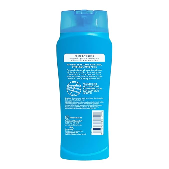 FINESSE Volumize + Strengthen, Volumizing Shampoo, 13 Fl Oz