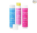 Floral Lip Balm Collection, Vegan Set, Beeswax Free, with Organic Jojoba and Avocado Oil, Vitamin E, Natural Moisturizer for Dry, Chapped or Cracked Lips, 3 Tube Set