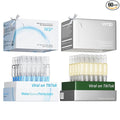 WNP Emergency Repair Serum Set: Ultra 3% Hydrating Serum 4D Hyaluronic Acid Firming Oil-Suspension Serum Single-Use Skincare for Sensitive Skin - 60 Vials