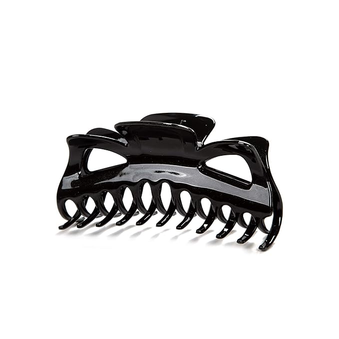 Thick Hair Super Large Clips Crystal Plastic Claw Clamps Hairgrips Clips Accessories for Women, 2 pack. (G)