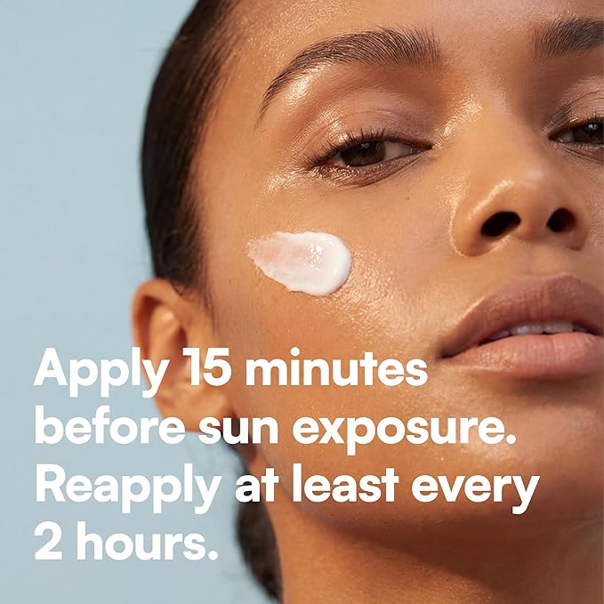 Bliss Block Star Clarifying Daily Mineral Sunscreen Broad Spectrum SPF 30, Blendable Pore Safe Formula for Blemish Prone Skin with Salicylic Acid and Witch Hazel, 1.4 Fl Oz