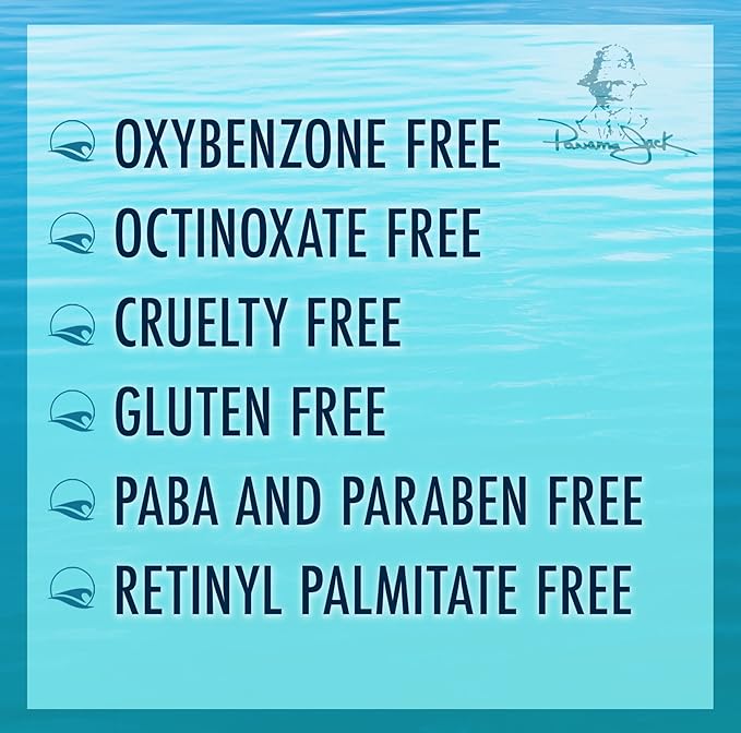 Panama Jack Sunscreen Tanning Lotion - SPF 8, PABA, Paraben, Gluten & Cruelty Free, Antioxidant Moisturizing Formula, 6 FL OZ (Pack of 6)