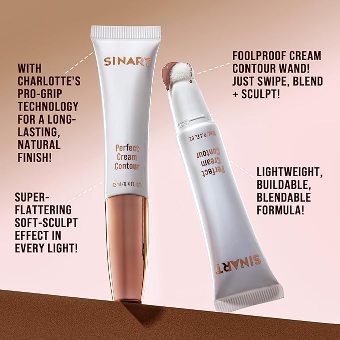 Perfect Cream Contour Stick With Cushion Applicator, Liquid Contour Wand