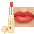 MAKI YIKA Moisture Coral Red Lipstick for Women Hydrate Tinted Lip Balm for Mother's Day Dry Cracked Lips Sheer Lipstick Lip Tinted Glossy Finish,MA053 Coral Red