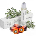 Hair Growth Serum with Rosemary & Saw Palmetto - 0.84 fl oz Roll-On for Visible Hair Thickening & Volume Enhancement - Lightweight, Non-Greasy Formula for Women and Men