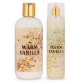 Home Spa Gift 10oz Deep Moisturizing Fragrance Body Lotion & 8 oz. Fine Fragrance Body Mist Set Luxury Self-Care Combo for Women and Girls (Warm Vanilla) – Mother's Day Gift for Mom