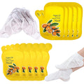 Elitzia Argan Oil Hand Mask & Foot Mask Set 10 Packs (5 Socks & 5 Gloves) Deep Nourishing Moisturizing Hydrating Gloves for Dry Cracked Rough Hands & Feet Self-Care Home Spa for Women Seniors ETAO10