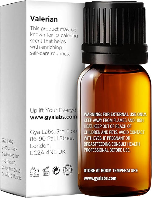 100% Pure Valerian Essential Oil - 0.17 Fl Oz - Valerian Oil for Hair, Skin, Diffuser, Aromatherapy & DIY Candle Making Scent