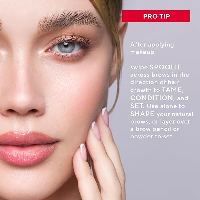 Mirabella Pro Sculpt Clear Brow Gel – Long Lasting Flexible Hold, Flake Free Eyebrow Lamination Setter with Brush, Clean Beauty Formula for Natural Definition and Shape