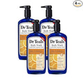 Dr Teal's Glow & Radiance with Vitamin C & Citrus Essential Oils Body Wash 24oz Pack of 4