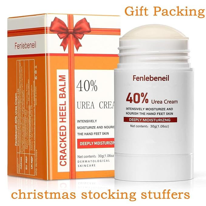 40% Urea Cream Cracked Heel Balm with 40% for Dry, Cracked, Heals Feet Hand Moisturizing Lotion 40 Percent Urea Lotion for Feet Maximum Strength 3Pack