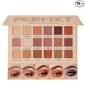 18 Color Natural Eyeshadow Palettefor Older Women – Champagne Shimmer Matte & Glitter Finish with Built-In Concealer Shade – Mauve Plum Brown Nude Eyeshadow Palette, Cream Eyeshadow for Mature Skin
