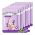 6 Pairs Hand Masks Moisturizing Gloves, Hydrating Hand Mask Moisturizer Gloves Care for Dry Cracked Hands, Smooth Long Lasting Soft Firming Hand Mask Gift Set for Men Women（A)