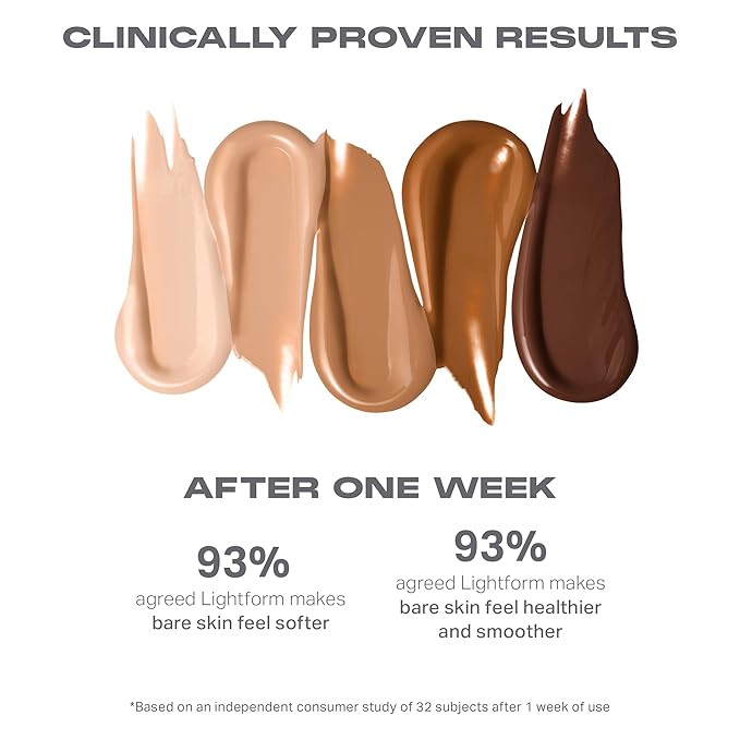 Morphe Lightform Dewy Foundation - Extended Hydration Foundation Makeup with a Lasting, Natural Radiant Finish - Long-Wearing Formula with Buildable, Medium Coverage - Light 04W (1.01 fl oz)