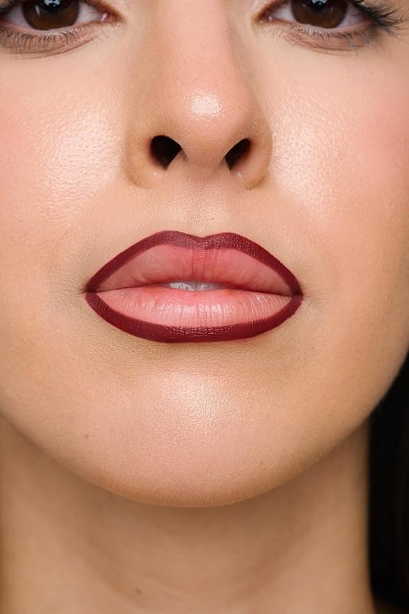 Jeffree Star Cosmetics Velour Lip Liner, Creamy Formula, Satin Finish, Long-Lasting, Peptide Complex, Mineral Oil-Free, Vegan & Cruelty-Free (Star Mistress)
