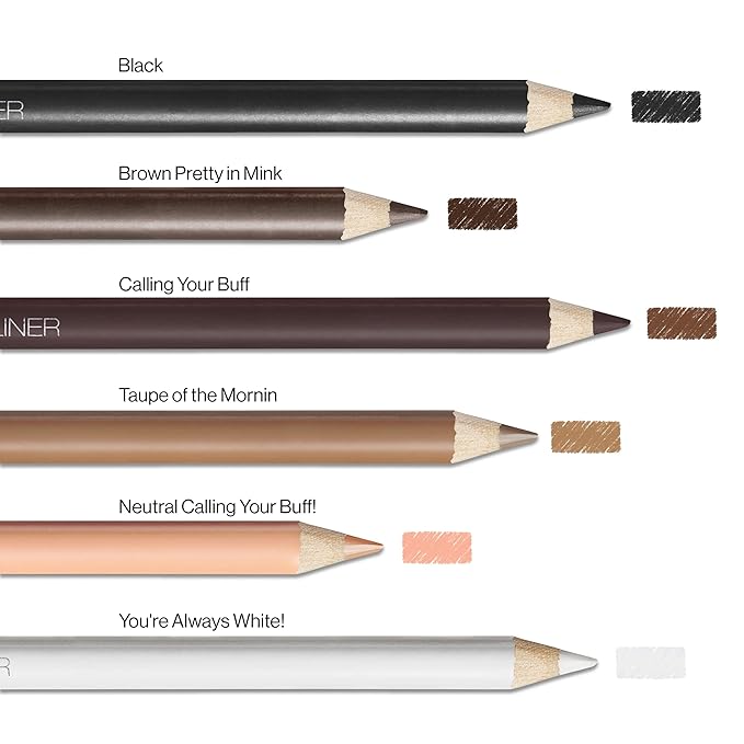 wet n wild Color Icon Kohl Eyeliner Pencil - Rich Hyper-Pigmented Color, Smooth Creamy Application, Long-Wearing Matte Finish Versatility, Cruelty-Free - Simma Brown Now! (Pack of 2)