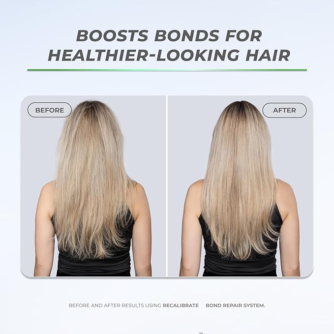 XMONDO Hair Recalibrate Bond Repair Conditioner | Vegan Formula with Maracuja Oil, Hyaluronic Acid, and Bond Building Technology to Rewind, Restore, and Reseal Dry Damaged Hair, 8 Fl Oz 1-Pack