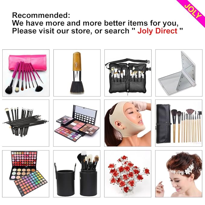 Joly Powder Puff for Makeup Face Powder (10 Pieces)
