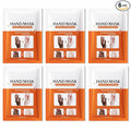 6PCS Hand Masks,Hydrating Hand Masks Moisturizing Gloves Overnight for Dry Cracked Hands,Daily Hand Care Hand Masks Gift Set for Women and Men M