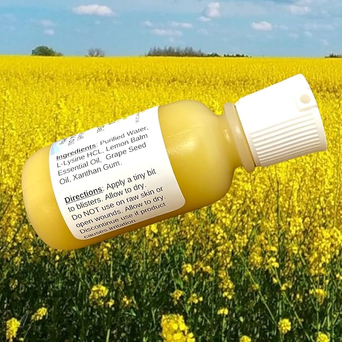 Urban ReLeaf Lysine & Lemon Balm Blister Soothing Gel! Fast Drying, 100% Natural Help!