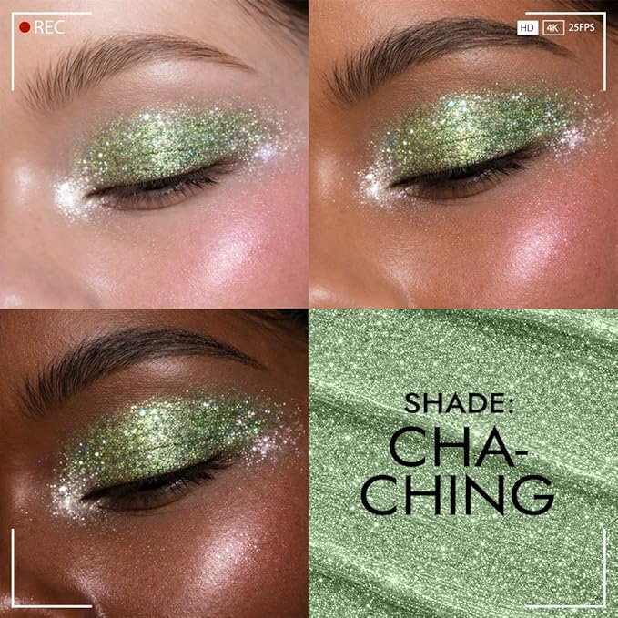 L.A. Girl Dream Glitter Liquid Eyeshadow, Cha-Ching GES93